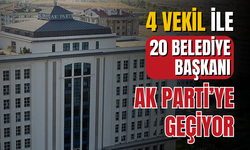 AK Parti'ye yeni vekil ve belediye başkanı transferi!