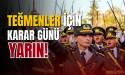 Teğmenler dosyasında karar günü yarın!