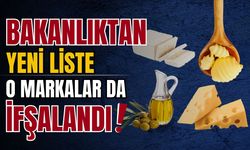 Bakanlıktan yeni liste: O markalar da ifşalandı!