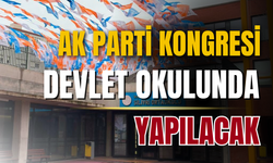 Devlet okulunda AK Parti kongresi!