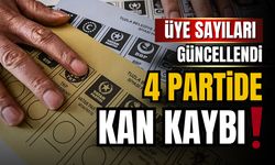 Siyasi partilerin üye sayıları güncellendi!