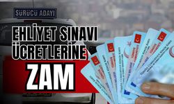 Ehliyet sınav ücretlerine büyük zam