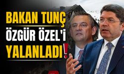 Bakan Tunç, Özgür Özel'i yalanladı!