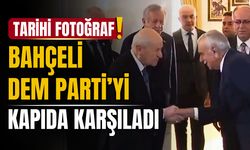 DEM Partili heyet ve MHP lideri Devlet Bahçeli görüşmesi