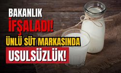 Ünlü süt markasında şaşırtıcı tespit!