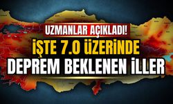 7.0 üzerinde deprem beklenen iller açıklandı