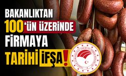 Bakanlıktan 100’ün üzerinde firmaya tarihi ifşa