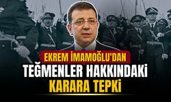 Ekrem İmamoğlu'ndan teğmenler hakkında açıklanan karara tepki