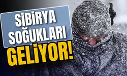 Sibirya soğukları geliyor