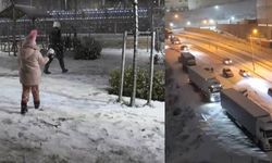 İstanbul’da gece boyunca kar yağışı etkili oldu