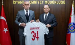 TFF Başkanı Hacıosmanoğlu, İstanbul Emniyet Müdürü Yıldız'ı ziyaret etti