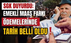 SGK duyurdu: Maaş farkları için tarih belli oldu!