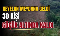 Çin'de heyelan yaşandı: 30 kişi toprak altında kaldı!