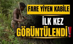 Fare yiyen kabile ilk kez görüntülendi!