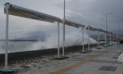 Tekirdağ'da poyraz etkisini kaybetti