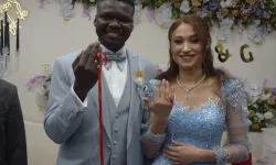 Batman’da Afrikalı damat: Gülbahar ve Facial’ın nişan töreni