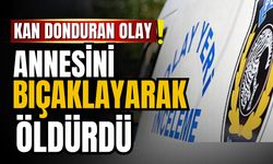 Kan donduran olay! Annesini bıçaklayarak katletti