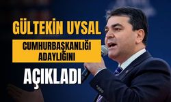 DP Genel Başkanı Uysal, Cumhurbaşkanlığı adaylığını açıkladı