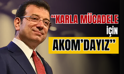 Ekrem İmamoğlu’ndan AKOM’da karla mücadele açıklaması