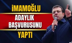 Ekrem İmamoğlu adaylık başvurusunu yaptı