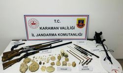 Karaman'da jandarma ekiplerinden aranan kişilere yönelik çalışma