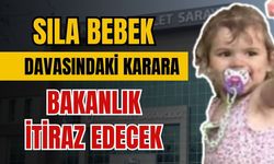 Sıla bebek davasındaki karara bakanlıktan itiraz