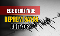 Ege Denizi'nde son 24 saatte 313 deprem oldu