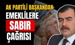 AK Partili başkandan emeklilere "sabır" çağrısı