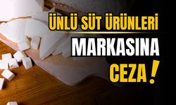 Ünlü süt ürünleri markasına ceza!