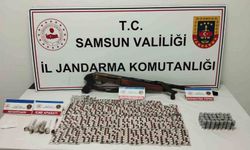 Samsun'da jandarmadan uyarıcı madde operasyonu