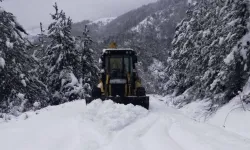 O ilde 73 köy yolu ulaşıma kapandı