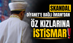 Diyanet'e bağlı İmam 5 yıl boyunca 3 kızını da istismar etti!