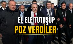 AK Parti’ye geçen vekiller poz verdi