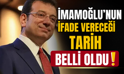 İmamoğlu'nun ifade vereceği tarih belli oldu!