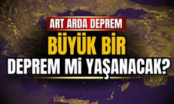 Art arda deprem! Büyük bir deprem mi yaşanacak?