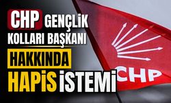 CHP Gençlik Kolları Başkanı Cem Aydın hakkında hapis talebi!