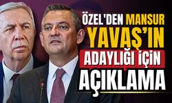 Özgür Özel'den Mansur Yavaş açıklaması