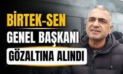 BİRTEK-SEN Genel Başkanı Mehmet Türkmen gözaltına alındı