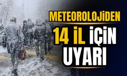 Meteorolojiden 14 il için uyarı