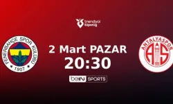 CANLI | Fenerbahçe - Onvo Antalyaspor ilk 11’leri açıklandı!