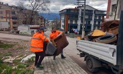 Körfezde katı ve hacimli atıklar toplanıyor