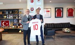 İsviçre Futbol Federasyonu Başkanı'ndan TFF'ye ziyaret