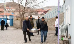 O köyde ramazan boyunca tek bir iftar sofrası kuruluyor