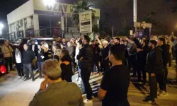 Adana'da ABD Konsolosluğu önünde İsrail’e protesto