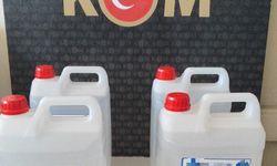 Kaçakçılık operasyonu: 20 litre etil alkol ele geçirildi