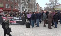 Malatya'da Suriye’deki alevi katliamı protesto edildi