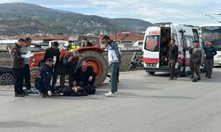 Ehliyetsiz sürücü kaza yaptı: 2 yaralı