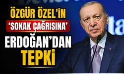 Özel'in sokak çağrısına Erdoğan'dan tepki!