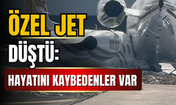 ABD'de özel jet düştü!