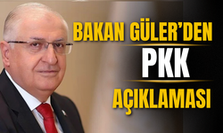 Bakan Güler: PKK'nın silah bırakma sürecinde suistimale izin verilmeyecek